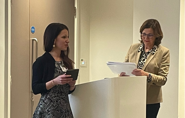 Professor Claudia Garetto receives Suffrage Science Award for Maths and Computing